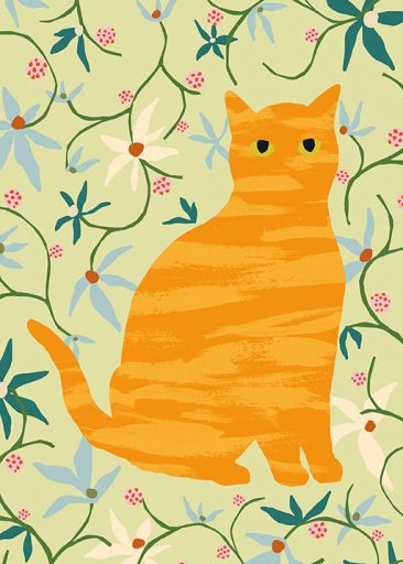 Ginger Cat av Lily Windsor Walker