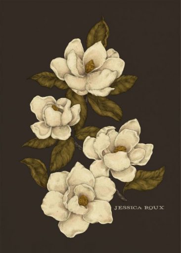 Magnolias av Jessica Roux