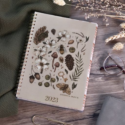 Jessica Roux kalendrar och anteckningsböcker