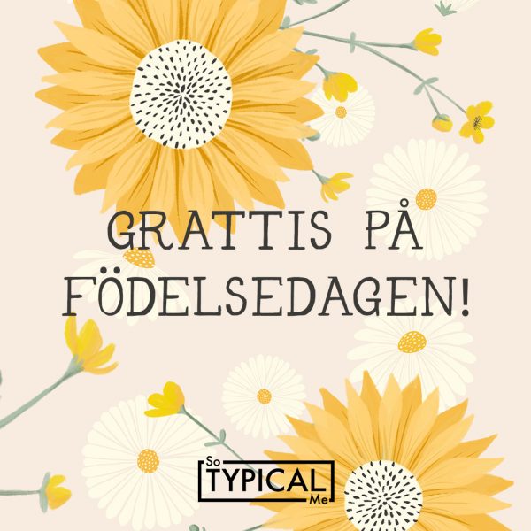 grattis på födelsedagen