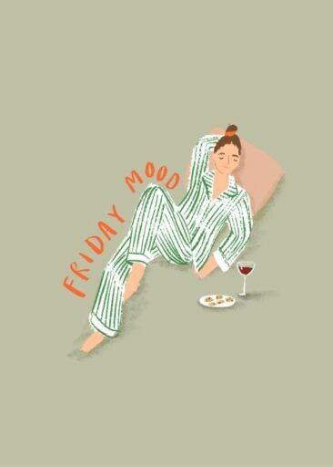 Friday Mood av Martha Ratcliff